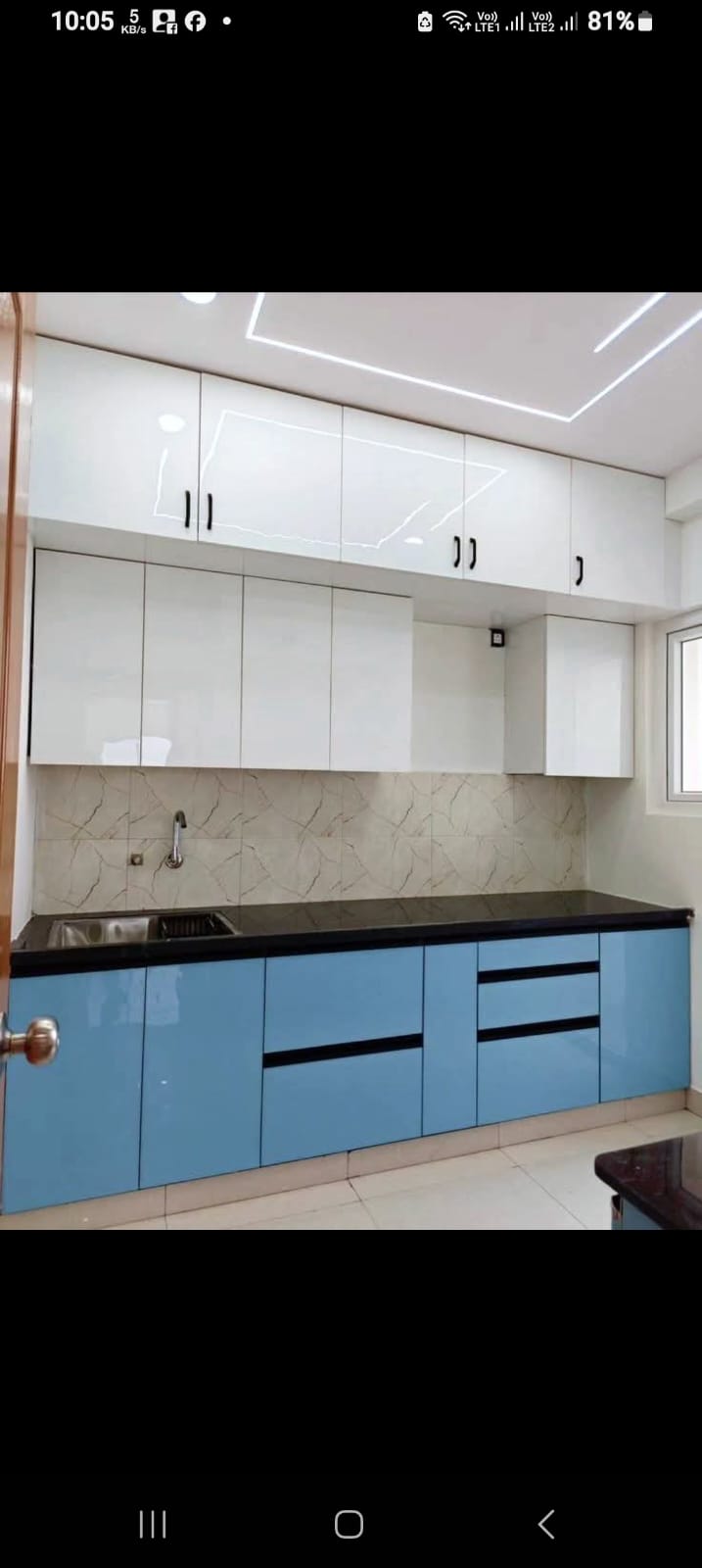 Modular kitchen built by VS Furnitures in Vijay Nagar Indore